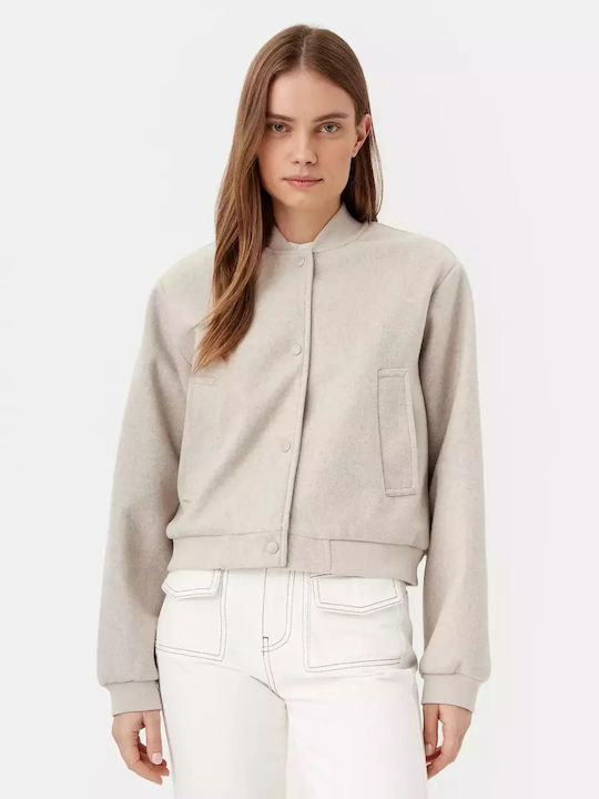Γυναικείο Bomber Jacket Μπεζ
