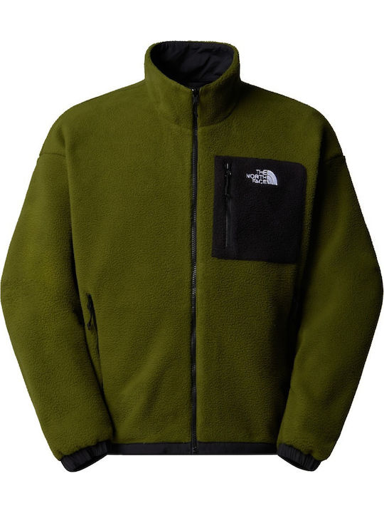 The North Face Yumiori Мъжко Яке Двустранно Tnf Черно Зелено