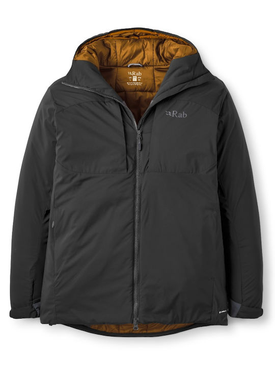 Rab Alpine Μπουφάν Black