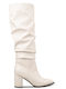 Damenstiefel Weiß