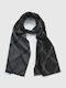 Men's Black Scarf