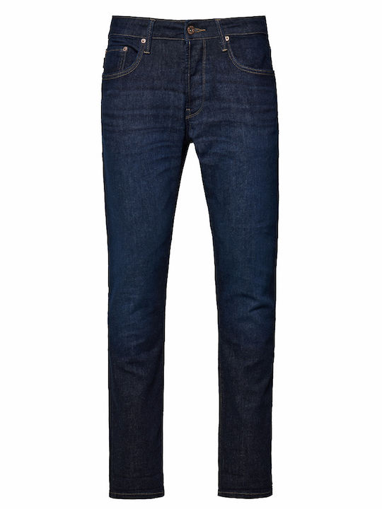 Simon Men's Jeans Pants with Loose Straight Fit Rinse