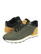 Leather Green Men's Boots