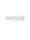 Bergal Trekking Cord Extra Thick Laces 150cm White Width 5mm 150 Centimeters White Hiking Shoelaces Round Very Thick