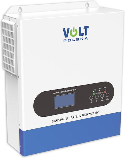Volt Polska ULTRA PLUS 7000 Καθαρού Ημιτόνου Inverter Ισχύος 3500W με Τάση Εισόδου 24V (Μονοφασικό)
