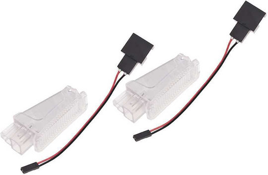 Door Light Audi A1 '10-'18 A3 '03-'12 A4 '94-'15 A5 '07-'17 A6 '04-'11 A8 '04-'18 Q5 '08-'17 Q7 '06-'15 Pair