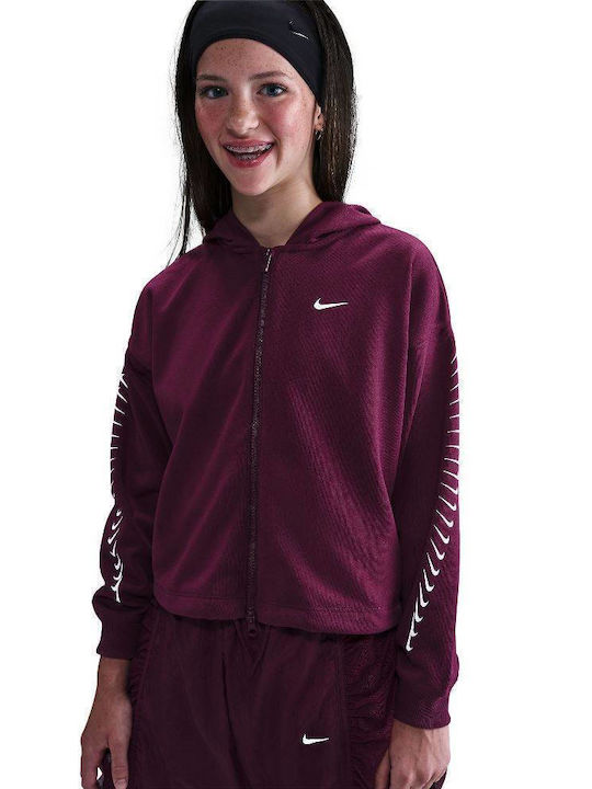 Nike Παιδική Ζακέτα Bordeaux