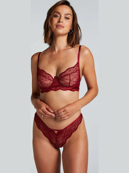 Hunkemöller Isabelle Κόκκινο Σουτιέν χωρίς Ενίσ...