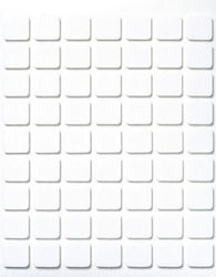 Double-Sided Stickers 5x5mm Thickness 2mm 63 Pieces