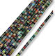 Halbedelsteine Natürliche Ronden Mix 4x2mm
