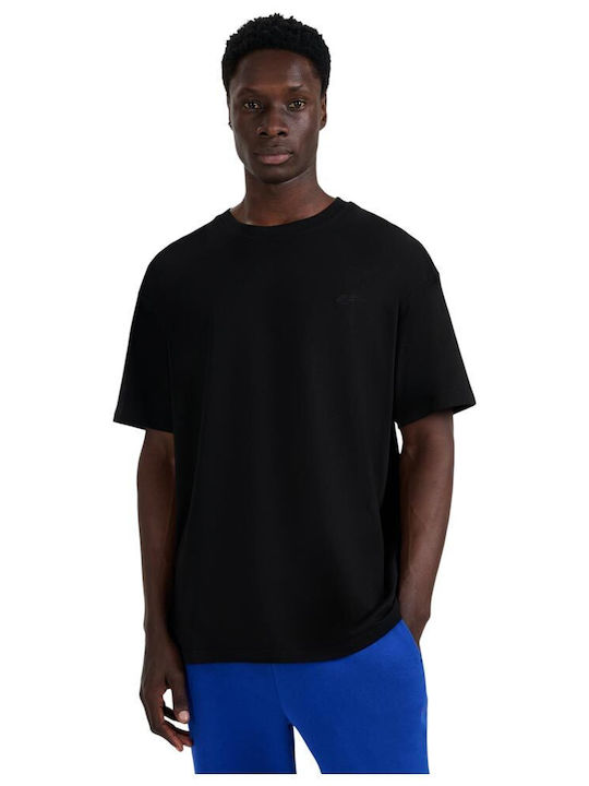4F M2967 T-shirt Μαύρο