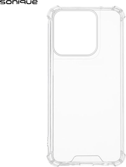 Silicone Case Sonique Armor Clear Anti Shock Motorola Moto G56 5G Transparent