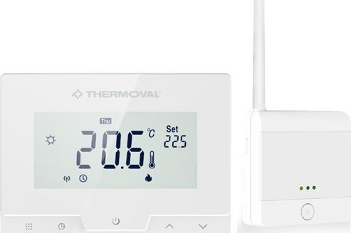 Thermoval Ψηφιακός Θερμοστάτης Χώρου με Οθόνη Αφής