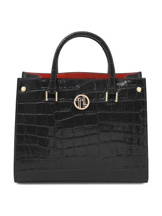 Tuscany Leather Leather Women's Bag Handbag Black