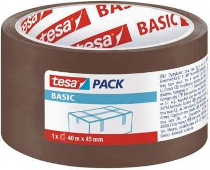 Tesa Self-Adhesive Tape Brown 40m 1pcs