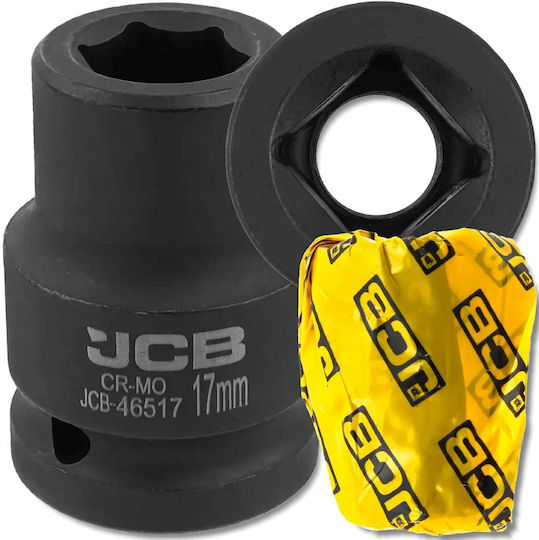 JCB Nuss Pneumatisch mit Vierkant-Antrieb 3/4" Durchmesser 3/4" / 17 1Stück