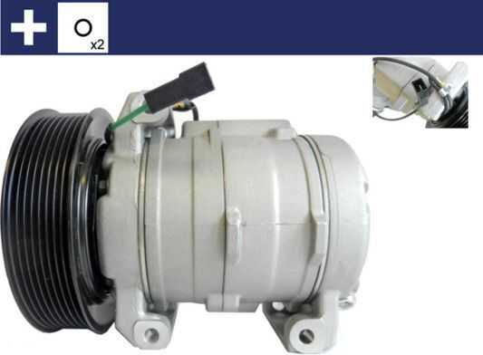 Mahle Συμπιεστής Kλιματισμού Αυτοκινήτου για Mercedes-Benz Actros / Atego