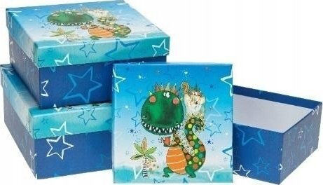 Teka Geschenkverpackung Bunt 3Stück