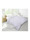 Alcam Duvet Double with Microfiber Filling 200x220cm Blanche 350 GSMGsm