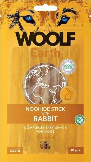Woolf Woolf Woolf Λιχουδιές σε Stick Σκύλου Μικρόσωμων Φυλών με Κουνέλι και Λαγό 85gr