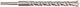 Graphite Bohrer mit SDS Plus Schaft für Gemäuer 22x260mm