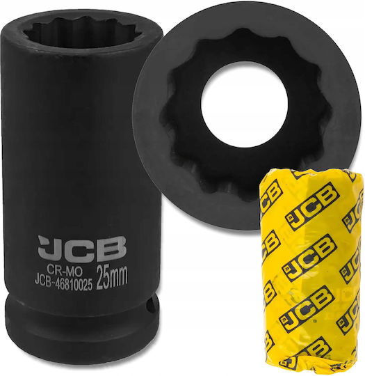 JCB Καρυδάκι με Καρέ Υποδοχής 3/4" Διάμετρος 3/4" / 25