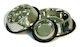 Metallic Food and Water Bowl for Dog and Cat 2.7L 25cm