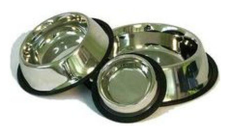 Metallic Food and Water Bowl for Dog and Cat 900ml 18cm