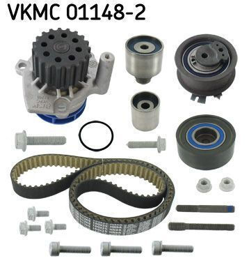 Комплект Водна Помпа + Зъбен Ремък Skf Vkmc 01148-2