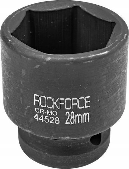 Rockforce Καρυδάκι με Καρέ Υποδοχής 1/2" Διάμετρος 28mm