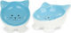 Barry King Ceramic Bowl Food for Dog & Cat 11.5cm in Blue Color