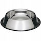 Barry King Metallic Bowl Food & Water for Dog & Cat with Base 900ml 25.5cm in Silver Color