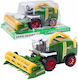 Farmers' Agricultural Grain Combine Harvester Green Header