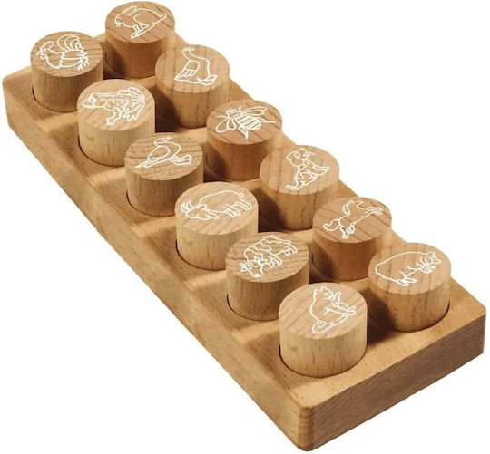Colop Woodies Stamp Set "farm Animation" Retail