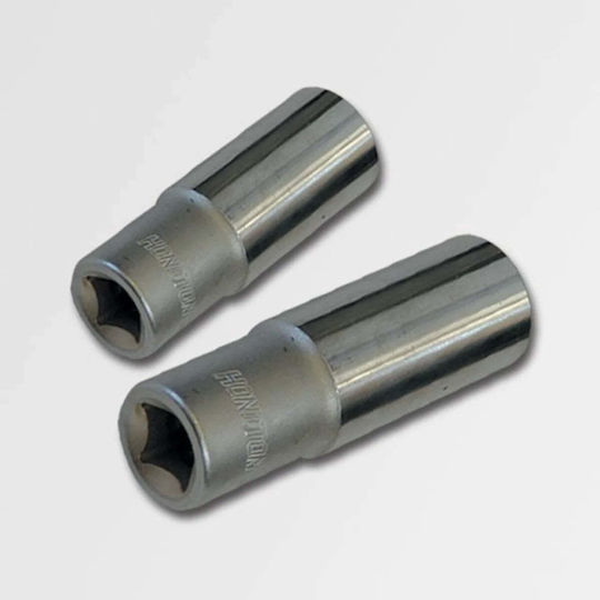 Honiton Honiton Pneumatic Hexagon Long Socket with Frame Host 1/2" Diameter 1/2" / 10