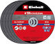 Einhell Disc de tăiere Metalic 150mm 5buc