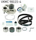 Set Curea Distribuție cu Pompă de Apă Skf Vkmc 98115-4