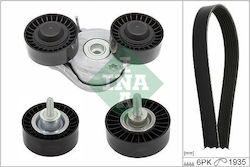 Ina 529 0426 10 Ribbed Transmission Belt Set