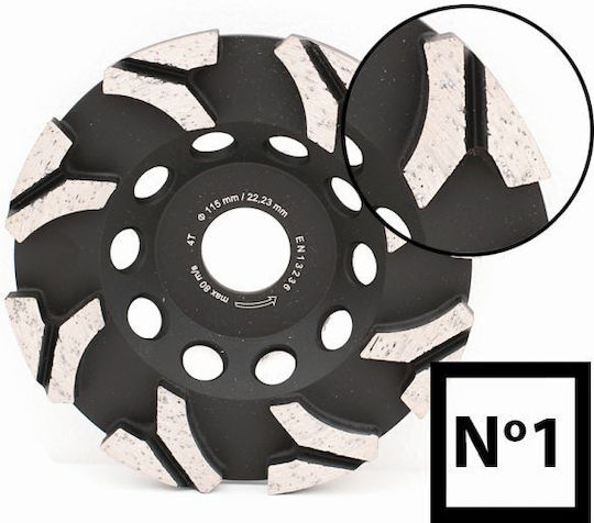 Abraboro Δίσκος Κοπής Δομικών Υλικών 115mm