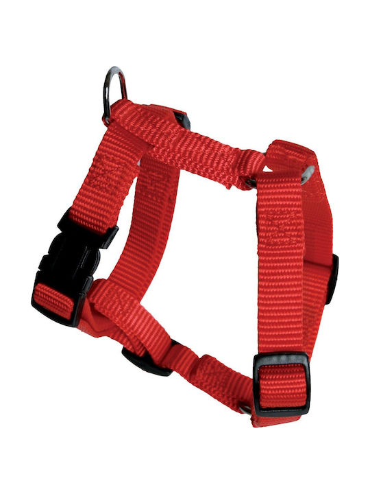 Zolux Nylon Dog Harness Tape 20/35cm 10mm Red Color