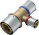 Kan-therm Trijährige Messing-Reduzierung Press 20 X 16 X 16mm Verschiedene Sanitärartikel