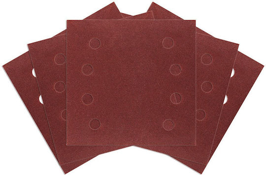 Neo Tools Sandpaper K120 with Holes 113x113mm Set 5pcs