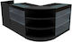 Theia Led Shop Counter Set K900 C900 Tb60 & Lm60 Schwarz