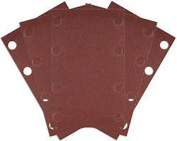 Neo Tools Schleifpapier K240 mit Löchern 80x130mm Set 5Stück