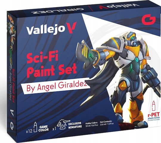 Acrylicos Vallejo Game Комплект Бои за Моделизъм 18мл 12бр