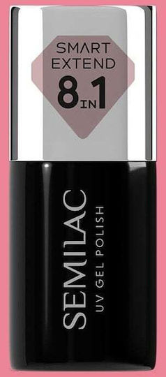 Semilac Glossy Βερνίκι Νυχιών Pastel Pink 813 7ml