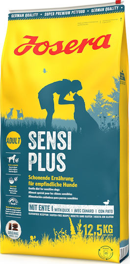 Josera Sensiplus 12.5kg Trockenfutter ohne Getreide fr erwachsene Hunde  kleiner & mittlerer Rassen mit Ente, Geflgel, Reis, Fleisch, Lamm und  Lachs | Skroutz Germany