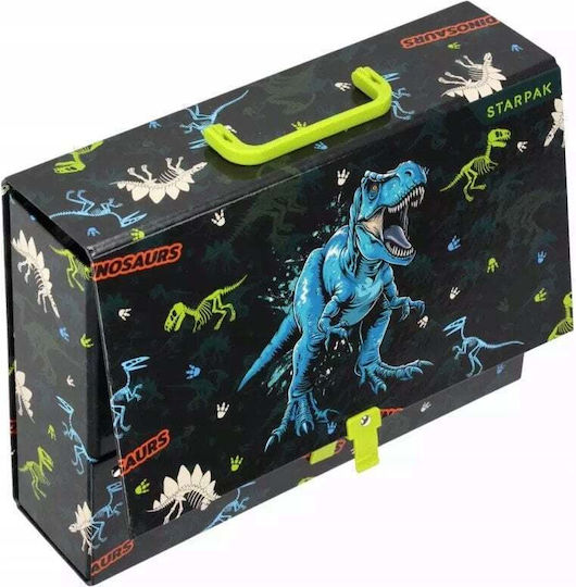 A4/95mm Dino Glow Folder Handle Pud 1/8