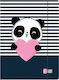 Teka Dosar Cu Elastic Love Panda