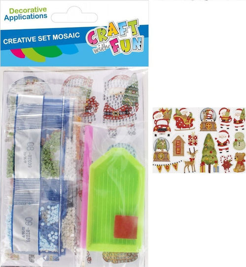 Χριστουγεννιάτικη Διακόσμηση Craft Fun Ozdoba Bn Zest Kreat Wyklej Po Numerach Cf 12/14